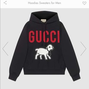 Gucci lamb hoodie